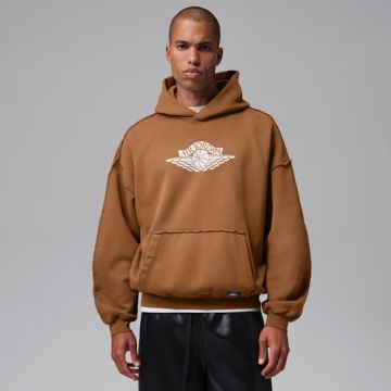 FLIGHT WINGS FLEECE PULLOVER HOODIE 'LIGHT BRITISH TAN'