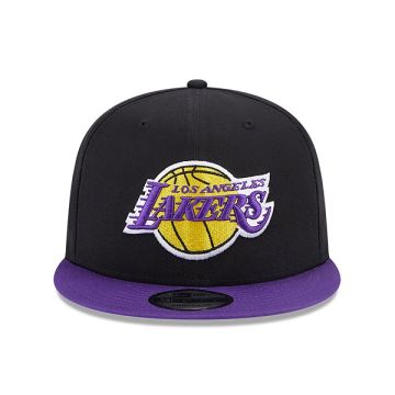 LA LAKERS TEAM SIDE PATCH 9FIFTY SNAPBACK CAP 'BLACK'