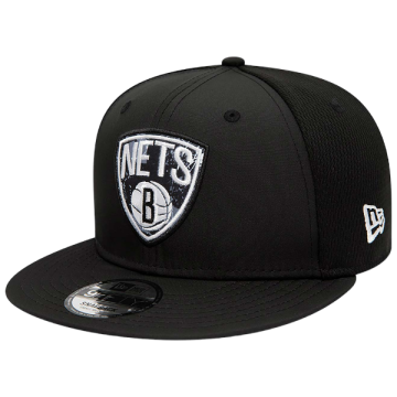 NBA BROOKLYN NETS PRINT INFILL 9FIFTY SNAPBACK CAP 'BLACK'
